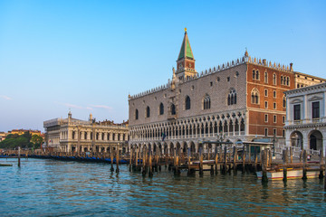 San Marco square and church in venice