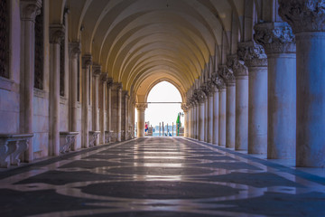 Arch passage at San Marco square