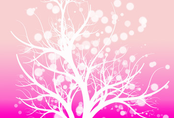 abstract floral background with flowers