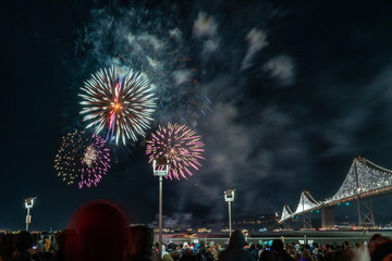Fireworks in San Francsisco