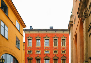 Stockholm Sweden architecture Gamla Stan old town