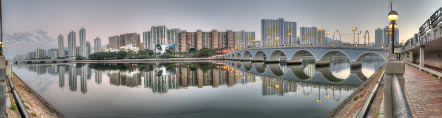 Shatin City Reflection, HK