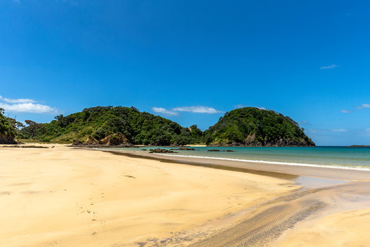 Matapouri Beach on the North Island of New Zealand.