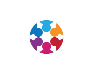 community care Logo template