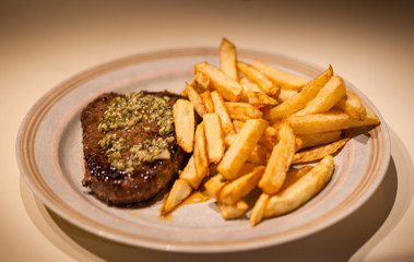 Rump Steak Dinner