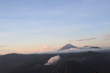 pictorial bromo mountain of the east java, Indonesia