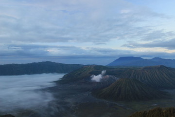 pictorial bromo mountain of the east java, Indonesia