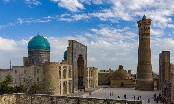 Bukhara Downtown In Uzbekistan