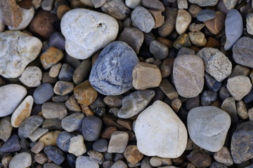 pebble stone garden flooring rocks texture background- image