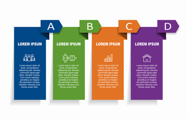Infographic design template with place for your data. Vector illustration.