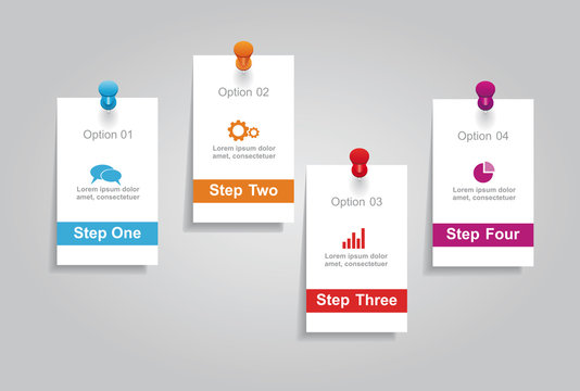 Infographic design template with place for your data. Vector illustration.