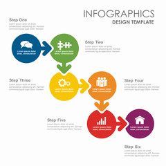 Infographic design template with place for your data. Vector illustration.
