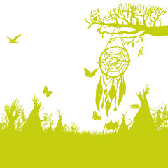 Indianerzelte_und_Traumfaenger © ufotopixl10