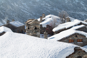 Hameau de l'Ecot à Bonneval sur Arc