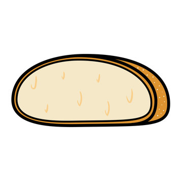 Cartoon Slice of Bread