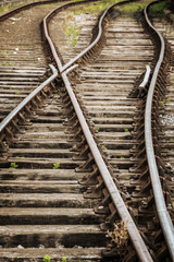 Old railway tracks