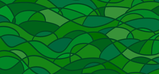 Abstract tile wallpaper of the surface. Wavy background. Mosaic pattern with waves. Multicolored texture. Decorative backdrop