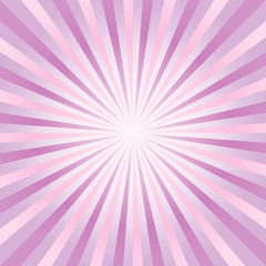 Abstract background. Soft Purple Violet rays background. Vector