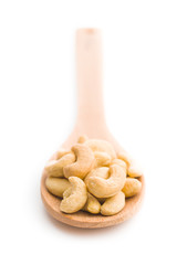 Roasted cashew nuts.