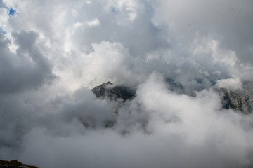 Fototapeta na wymiar Randonnée en Montagne