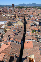 Toits de Lucca
