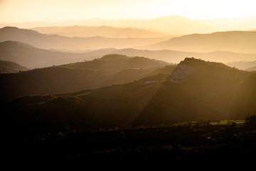 Lever de soleil à San Marino