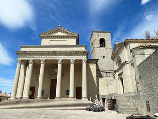 Basilica of San Marino, the main temple of the republic