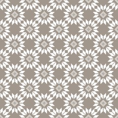 Norway fairisle seamless pattern design in vector