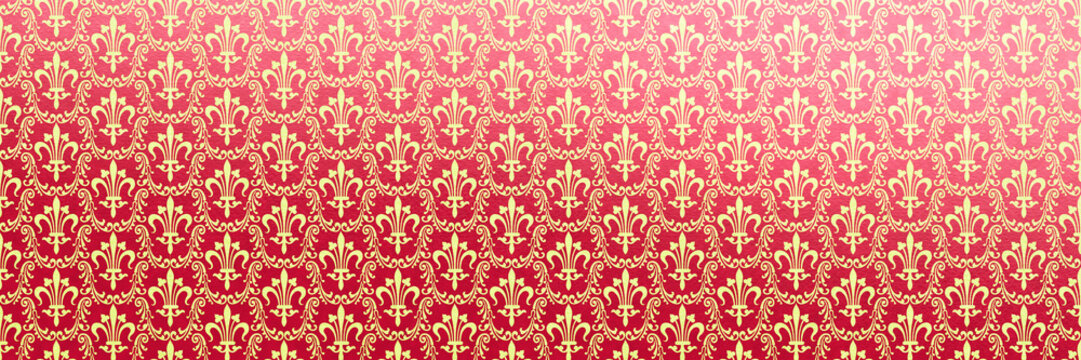 luxurious red-golden wallpaper