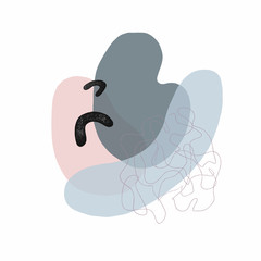 Abstract Artwork Vector Transparent Spots Background