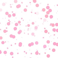 Polka dots colorful abstract background, copy space. -image