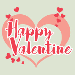 ector Valentine's day cards templates. Hand drawn February 14 gift tags, labels or posters collection. Vintage love lettering background. - Vector