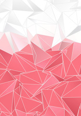 Obraz premium Triangular 3d, modern background