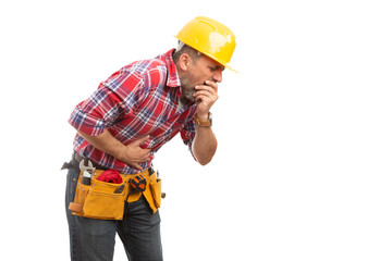 Constructor feeling sick to the stomach.