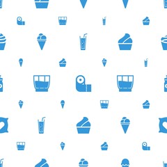 soft icons pattern seamless white background