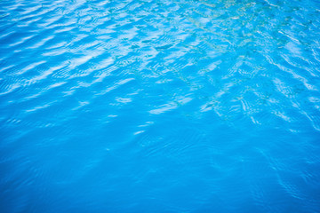 Abstract blue water background and texture
