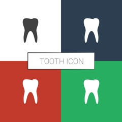 tooth icon white background