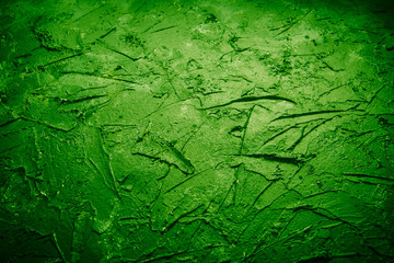 Concrete textured wall background, Grey dark green grunge copy space.