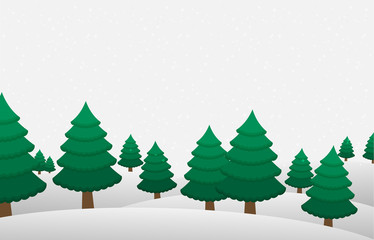 Christmas greeting card. Vector illustration