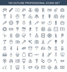 100 professional icons