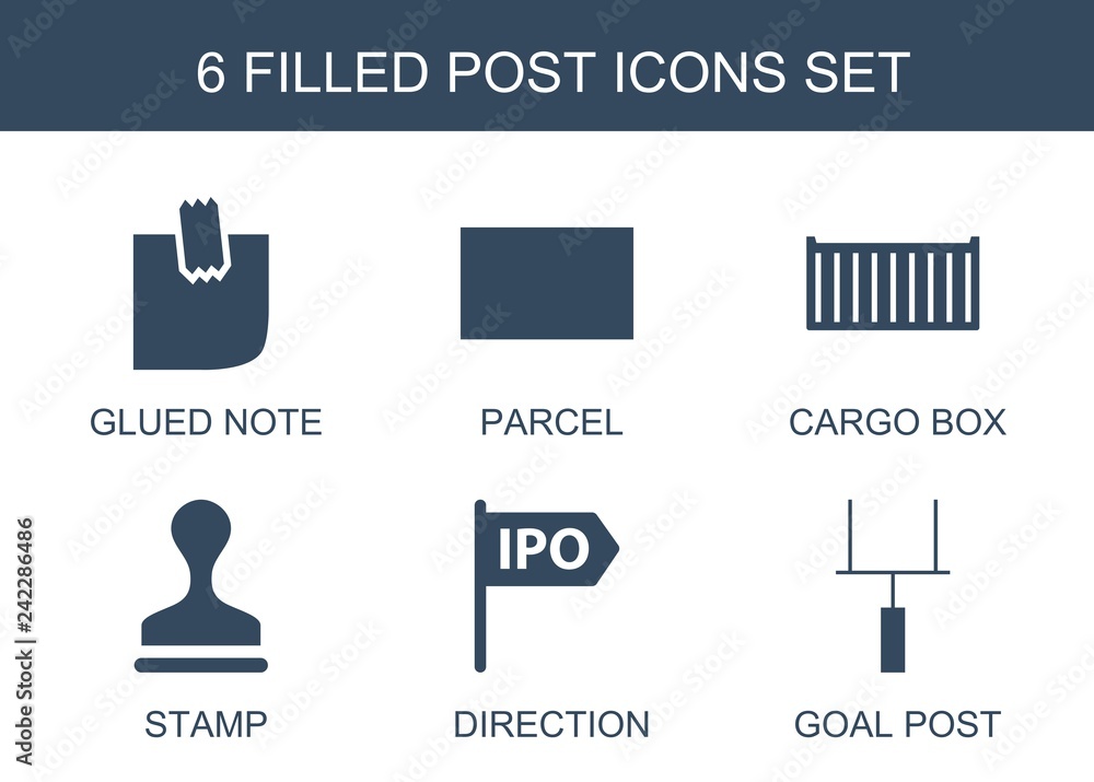 Canvas Prints 6 post icons