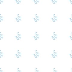 Fototapeta premium stomach icon pattern seamless white background