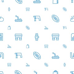 grey icons pattern seamless white background