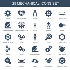 mechanical icons