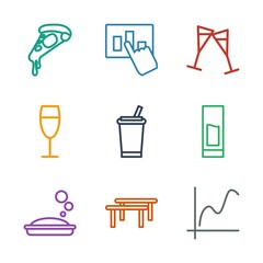 9 bar icons
