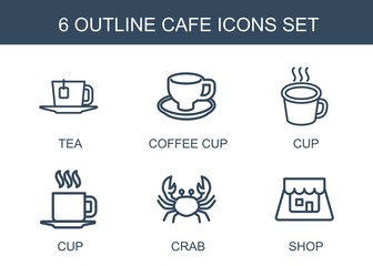 cafe icons