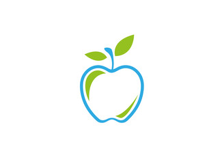 Apple logo vector image
