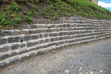 Beautiful old stone stairs