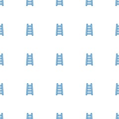 ladder icon pattern seamless white background