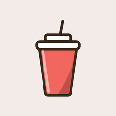 Soft soda icon